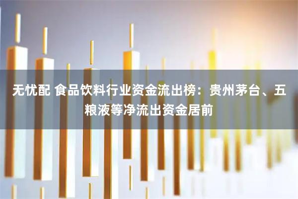 无忧配 食品饮料行业资金流出榜：贵州茅台、五粮液等净流出资金居前