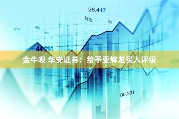 金牛呗 华安证券：给予亚辉龙买入评级